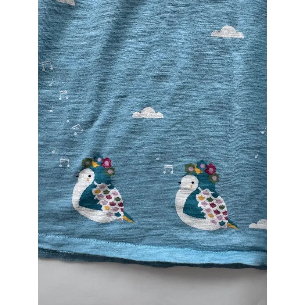 Little Green Radicals organic songbirds dress
